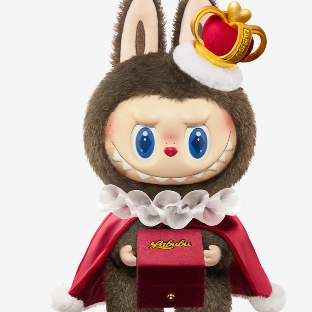 Lulububu Brown and Red Bunny Doll